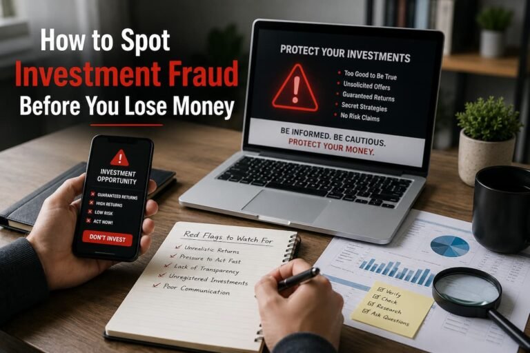 How to Spot Investment Fraud Before You Lose Money