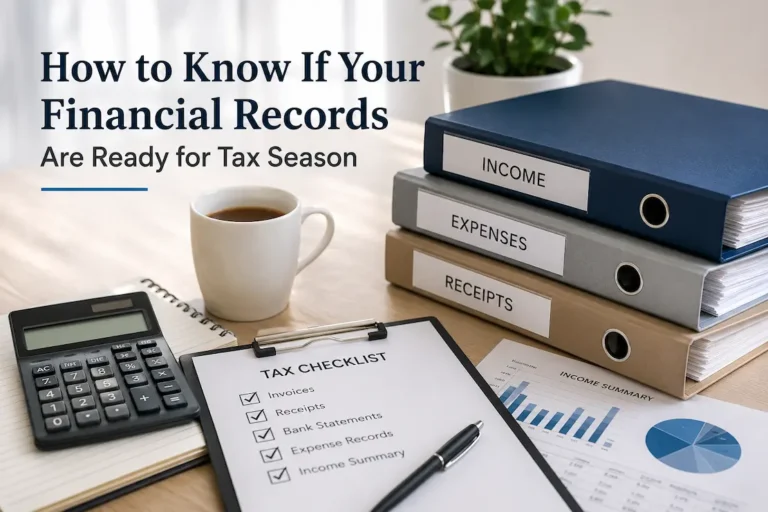 How to Know If Your Financial Records Are Ready for Tax Season